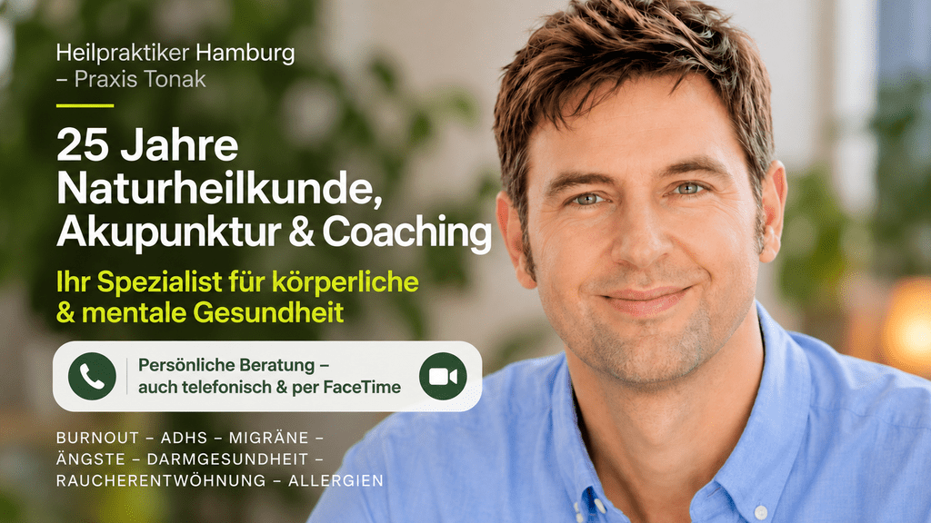 Heilpraktiker André Tonak in Hamburg – Naturheilkunde, Akupunktur und Coaching